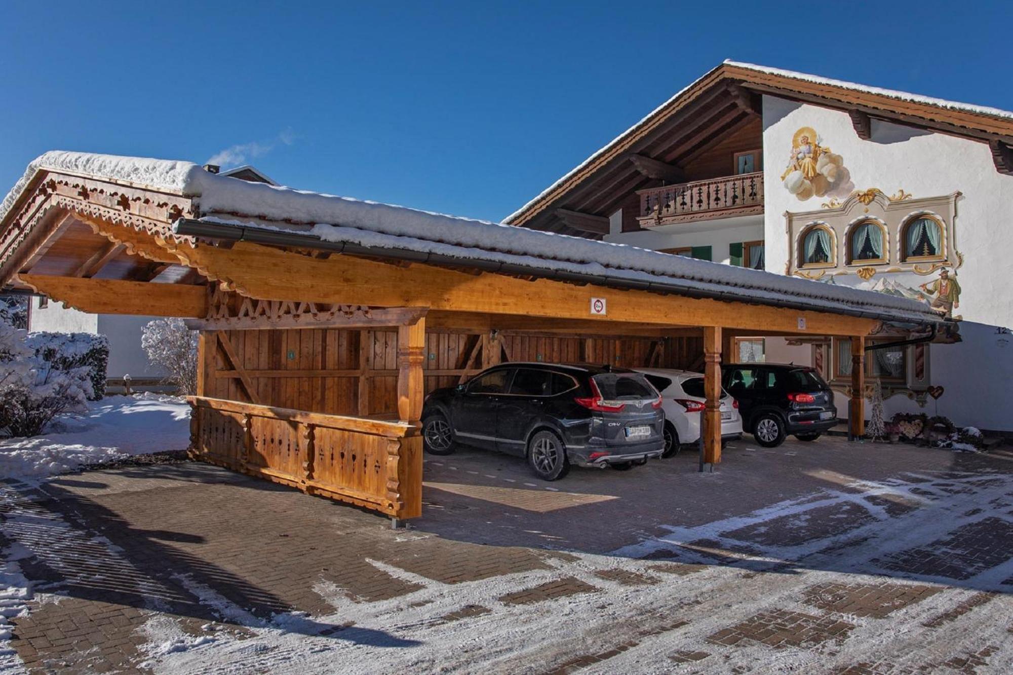 Gaestehaus Haller Krun Bagian luar foto